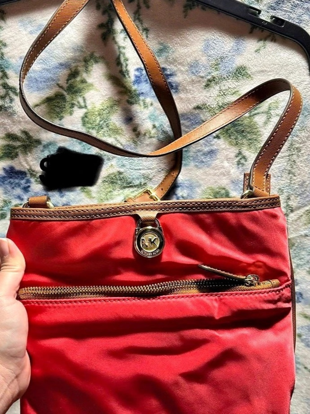 Michael Kors Orange Crossbody Bag